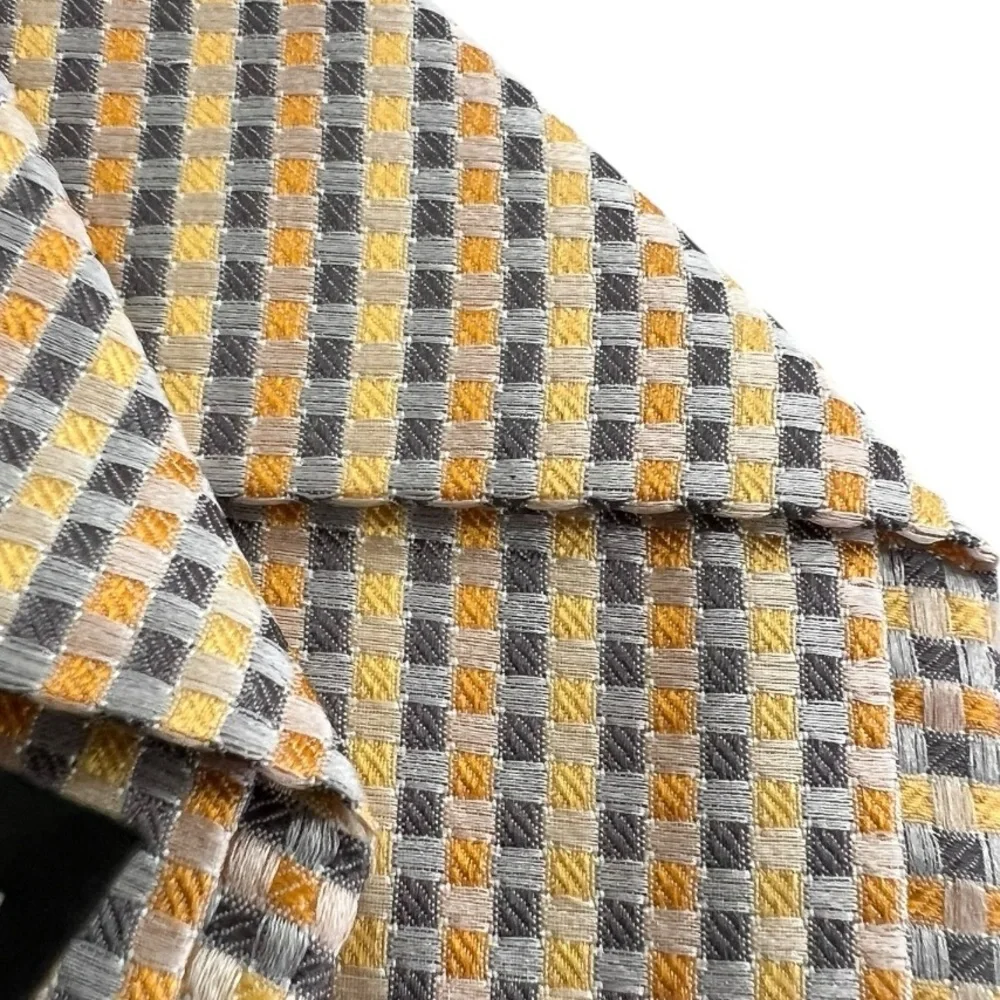 Paul Malone Men's Printed Pointed Silk Neck Tie Multicolor One Size NWT